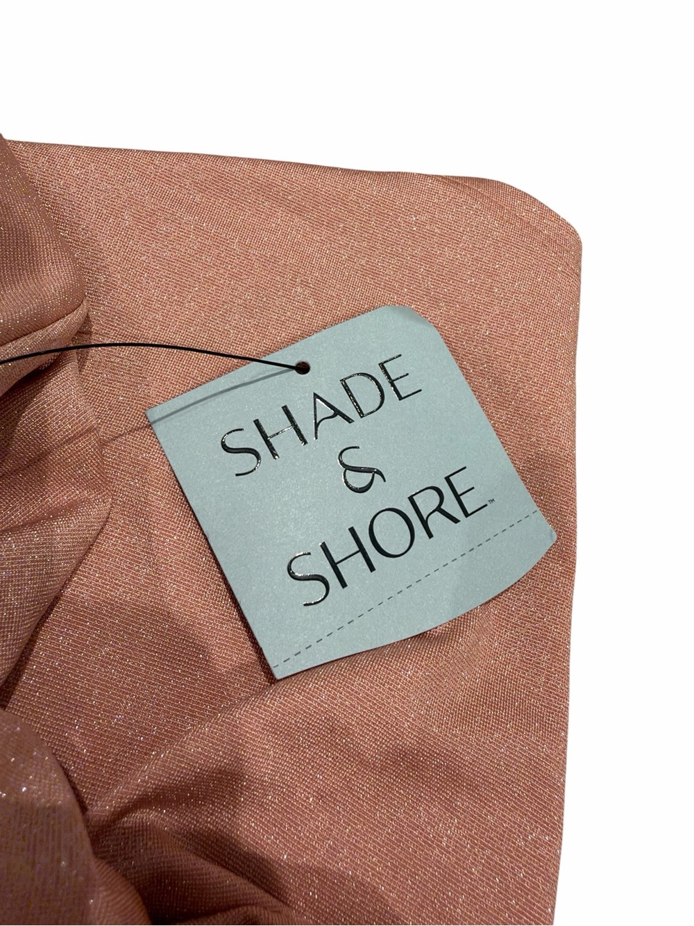 Shade & Shore Pink Sparkle Twist Skirt Cover Up - Picture 8 of 13